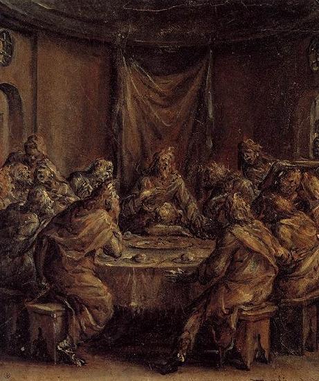 Dirck Barendsz The Last Supper oil painting image